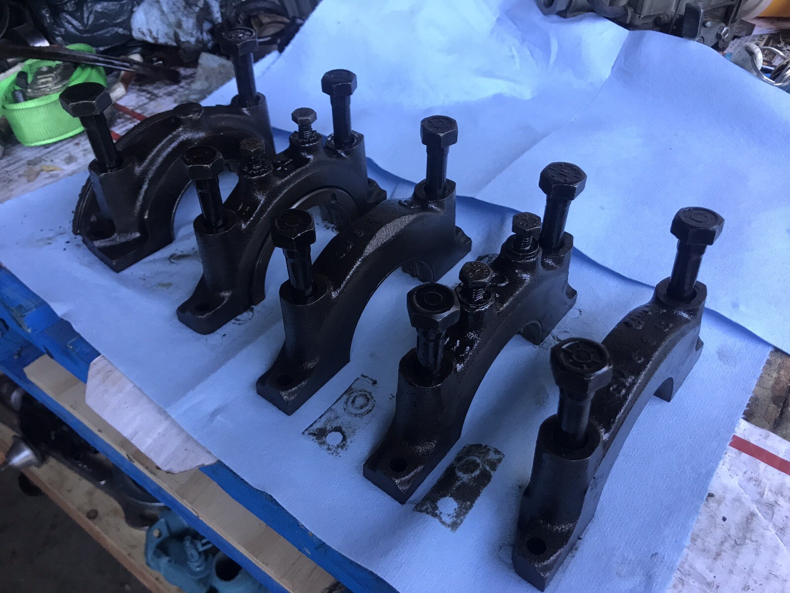 Pontiac Main Caps 350 389 400 GTO Firebird Lemans 2Bolt Main eBay