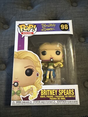Funko Pop! Vinyl Rocks : Britney Spears (Slave 4 U) #98