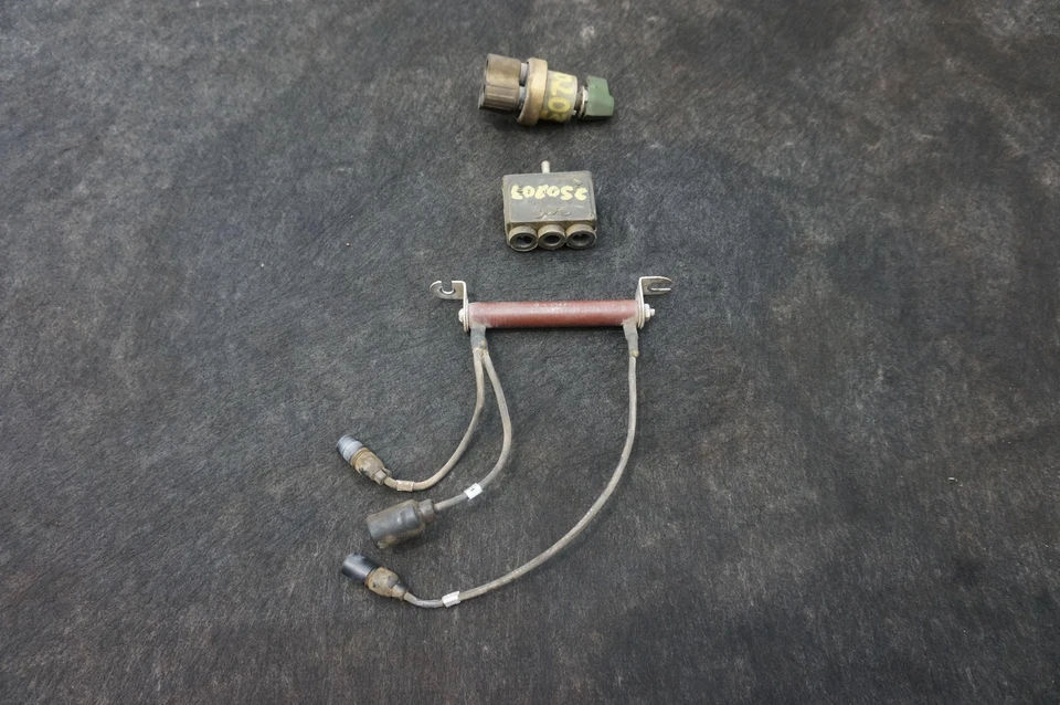 Set 3 Ingition Switch Relay W/ Heater OEM AM General Hummer Humvee H1 M998 1992 - Image 2 of 4