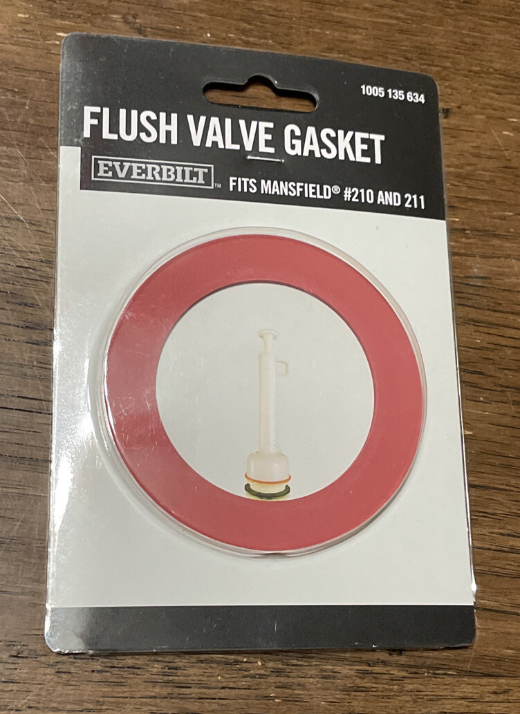 Everbilt 1005 135 634 Flush Valve Gasket Fits Mansfield 210 & 211
