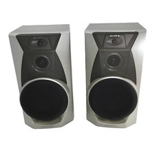 Set of 2 Sony SS-MC3AV Bookshelf Speakers from HCD-MV3AV Stereo