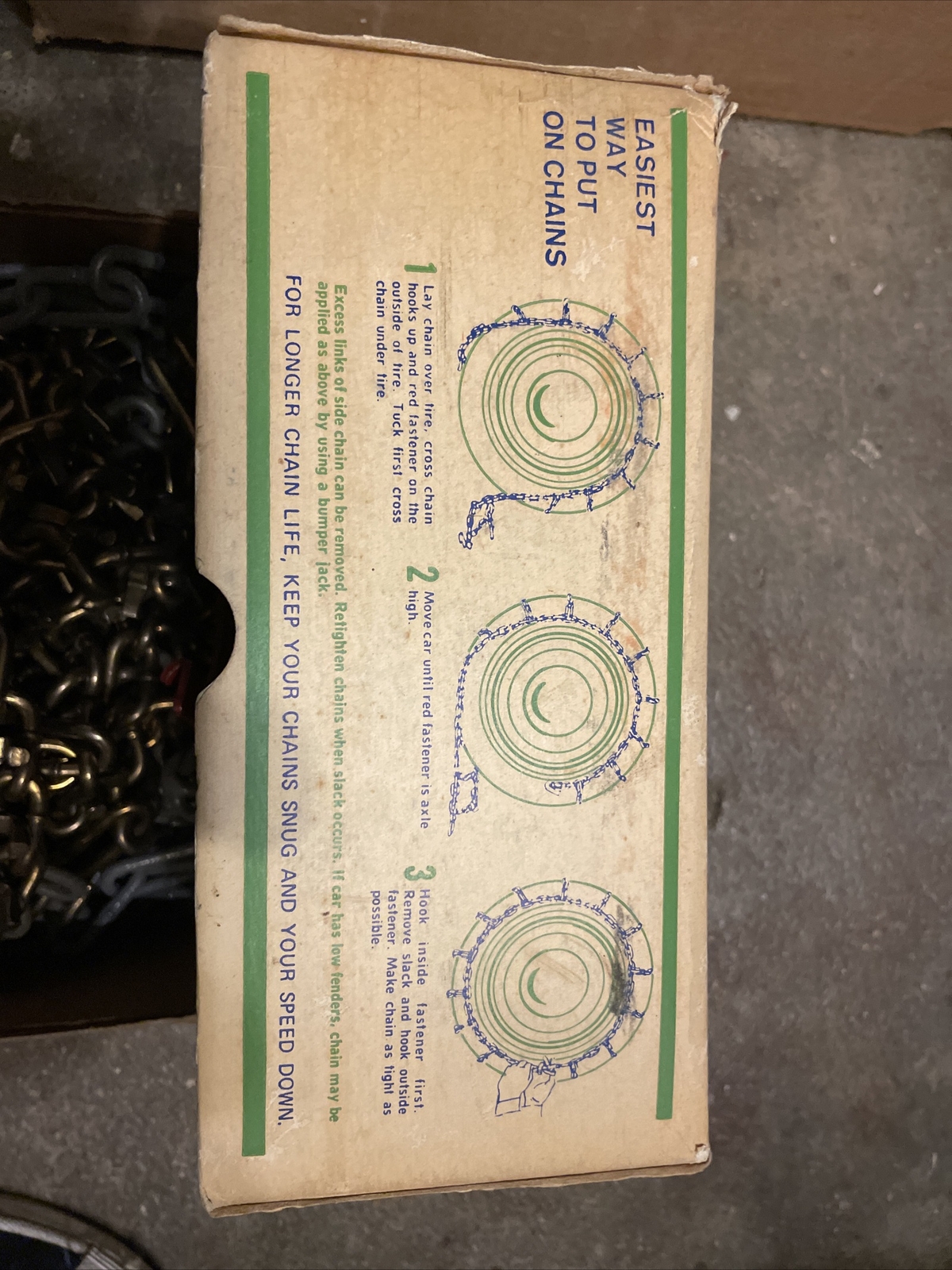 ACCO WEED Snow Tire Chains RP V1830 One Pair New Old Stock eBay