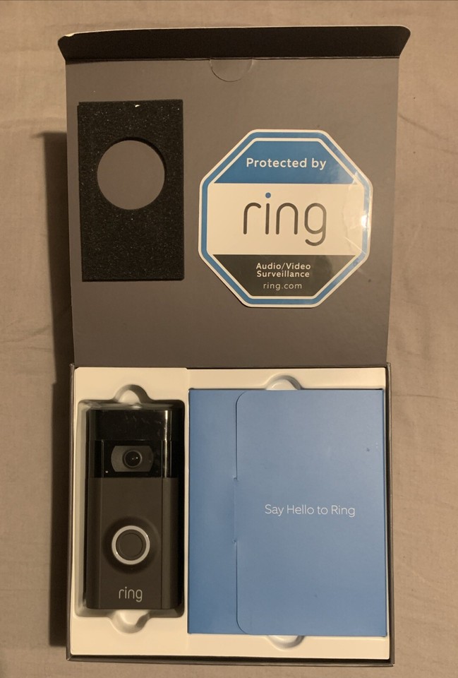 Ring Video Doorbell 2 Wireless Satin Nickel Includes Mounting