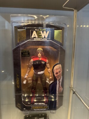 AEW UNRIVALED CODY RHODES CHASE EDITION 1 OF 500 Series 1 Rare WWE In Protector