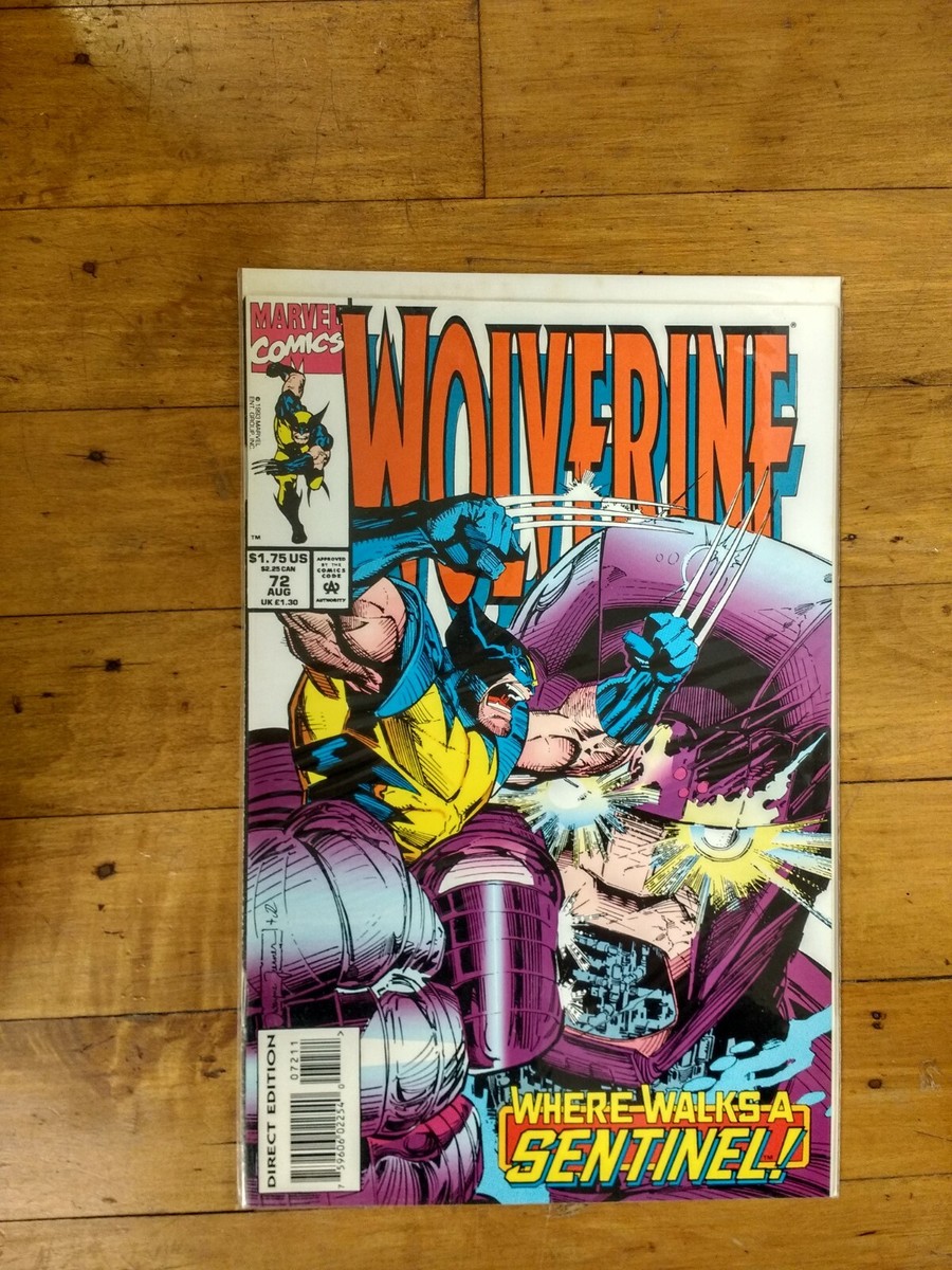 Marvel Wolverine #72 Where Walks A Sentinel! 1993 | eBay
