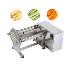 Electric Fries Cutter Potato Chips Maker Carrot Slicer Fries Cutter Machine