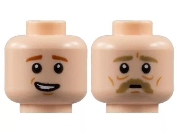 Lego shop tan head