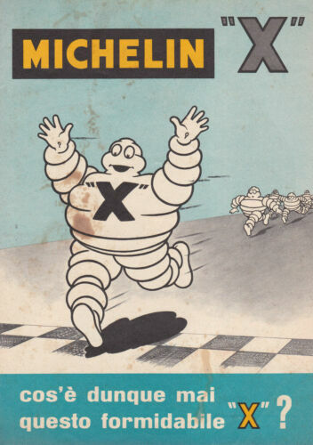 Objet Publicitaire Michelin Bibendum - Agence Italienne Pneus Michelin, Distributeur Gottardi - Occasion - Fabriqué En Libye