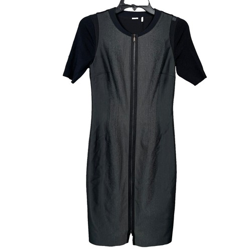 chinese dress ladies Elie Tahari black and blue guipure lace dress, size 6, NEW WITH TAGS! main image 0