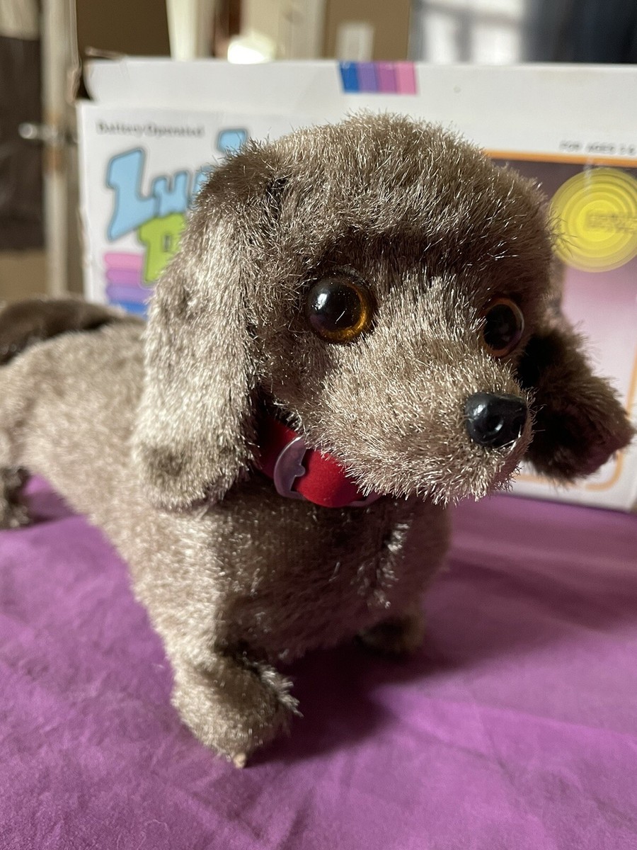 70's Vintage Lucky Dog Battery Operated Toy | eBay