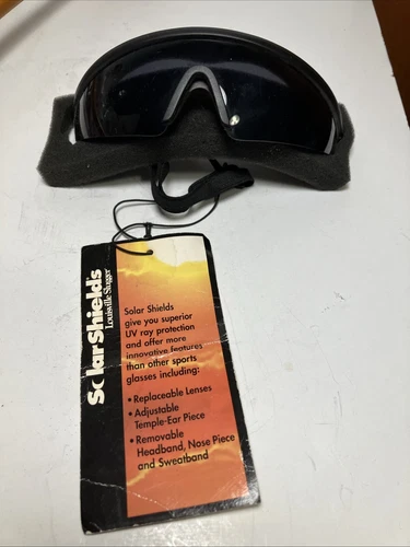 RARE Vintage 1995 Louisville Slugger Baseball Softball Solar Shields Sunglasses
