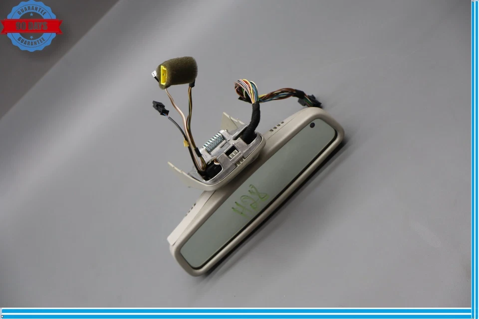 Серое внутреннее зеркало заднего вида 03–06 Mercedes SL500 SL55 AMG R230 2308110007 оригинальное - Изображение 3 из 4