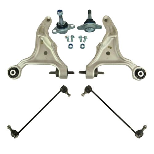 FRONT LOWER SUSPENSION WISHBONE TRACK CONTROL ARMS KIT FOR VOLVO S60 V70 MK2 - Picture 3 of 7