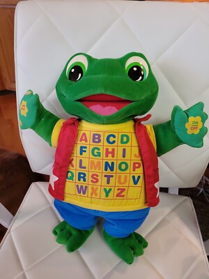 2000 Vintage 18''Leap Frog Sing And Read Little Leap interactive learning  works
