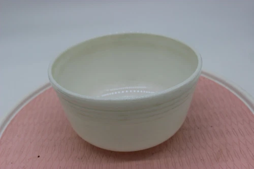 Pyrex Hamilton Beach White Milk Glass Vintage Ribbed Mixing Bowl #25