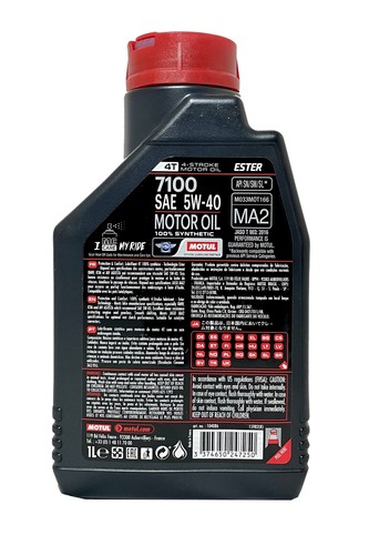 Kit Tagliando Olio Motul 7100 5W40 Per Piaggio 125 Medley 4T IE ABS S 2016>2018 - Foto 2 di 6
