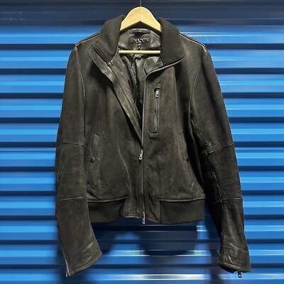 Rag Bone Leather Jacket Mens 42