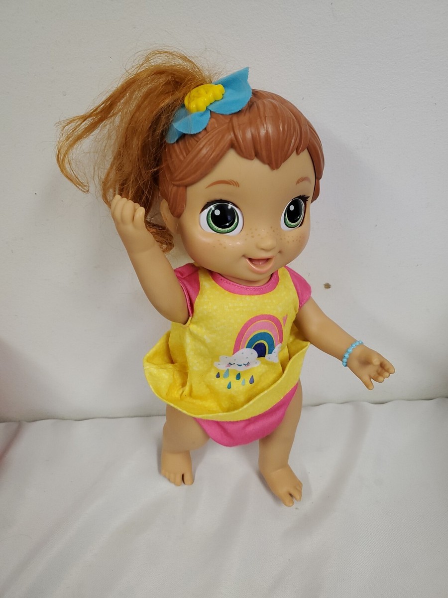 2019 Hasbro Baby Alive Baby Grows Up Growing Hair- Talks- Moves