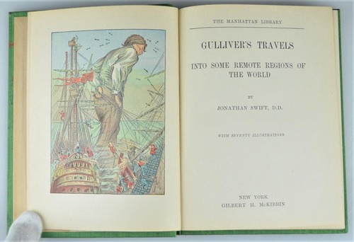 GULLIVERS TRAVELS INTO SOME REMOTE REGIONS OF THE WORLD-SWIFT-SEVENTY ILL. c1900 - Imagen 4 de 14