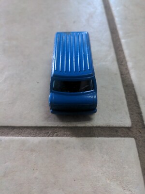 Vintage 1978 Corgi Juniors Blue Chevy Chevrolet Van Adidas 1:64 GT
