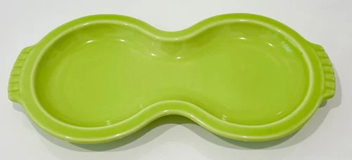 1997-1999 Retired FIESTA WARE Sugar / Creamer UNDERTRAY Only CHARTREUSE Color