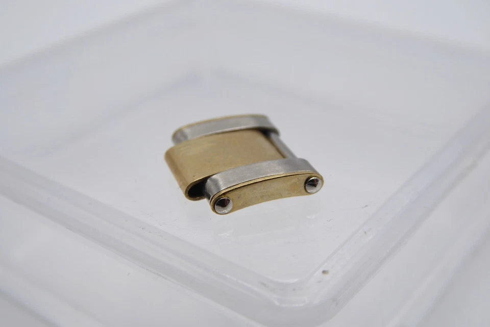 Rolex Remache Eslabón Dos Tonos Placa 7205 Pulsera 19mm Foto 2 de 4