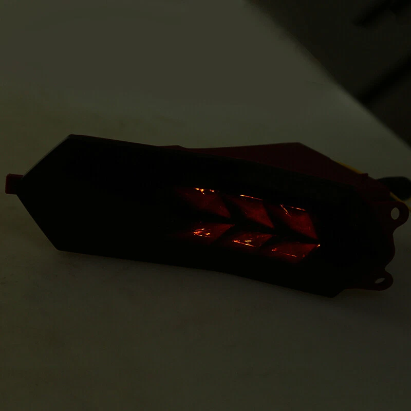 1Шт красный мотоцикла задний фонарь красный / желтый пластик для Yamaha YZF R1 2015-2017 - Изображение 3 из 4