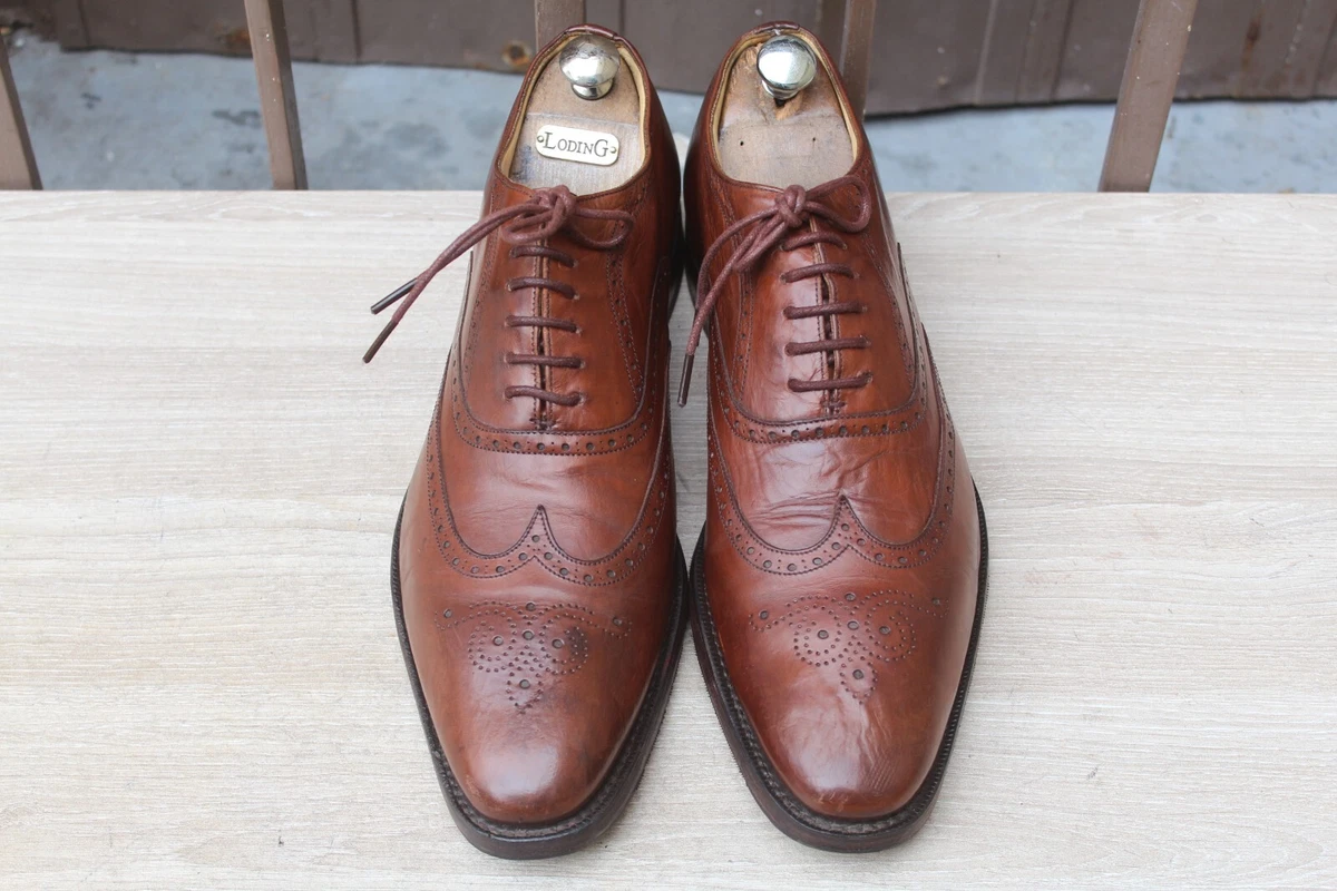 CHAUSSURE BOOTS CHURCH'S A LANNIERECUIR 90 F / 43 EXCELLENT ETAT MEN'S SHOES