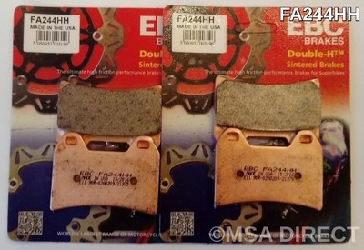 EBC Sintered FRONT and REAR Brake Pads Fits TRIUMPH DAYTONA 675 EBC Sintered FRONT and REAR Brake Pads Fits TRIUMPH DAYTONA 675