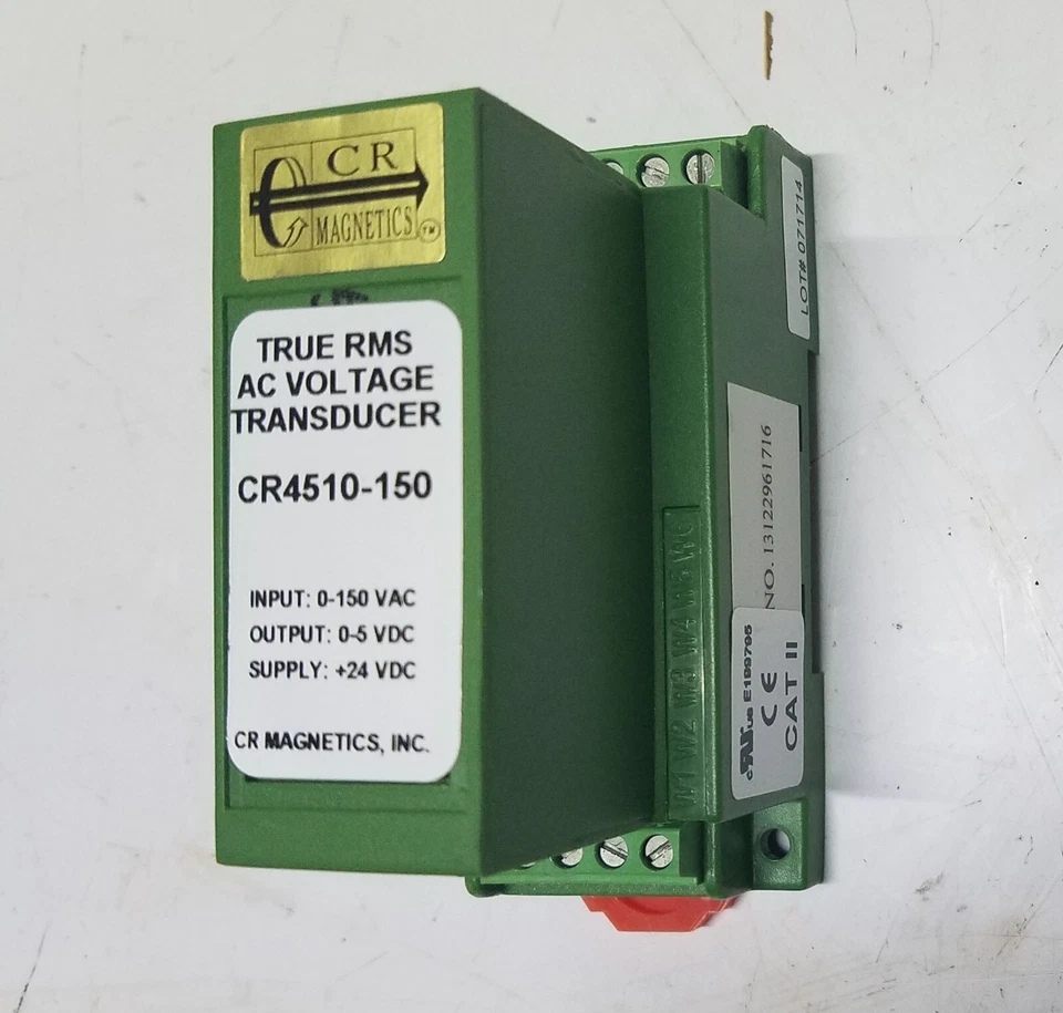 CR Magnetics CR4510-150 True RMS AC Voltage Transducer - Image 4 of 4