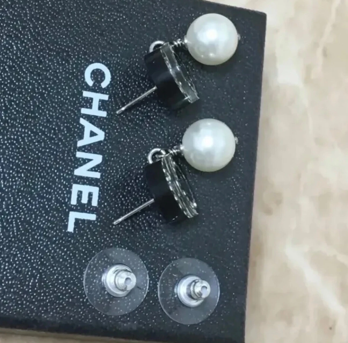 Chanel hotsell earrings fake