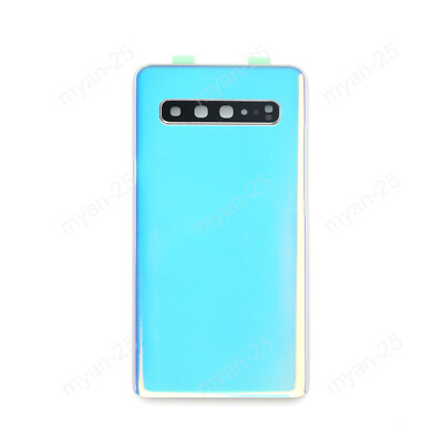 Battery Back Door Cover Camera Lens For Samsung Galaxy S10 5G SM