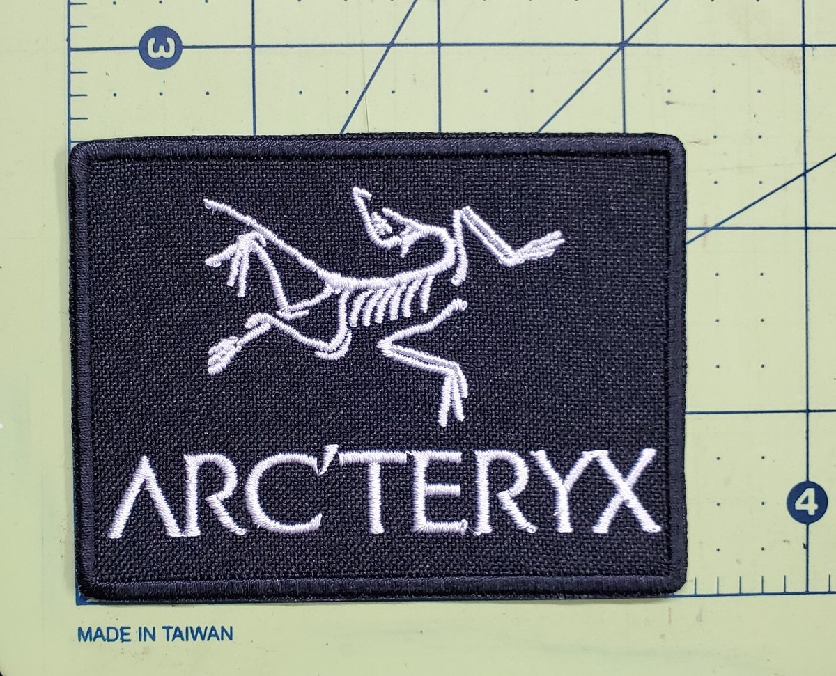 激レア Arc'teryx 星条旗パッチ Archaeopteryx Embroidered Iron On Patch Ancient Wing Urvogel