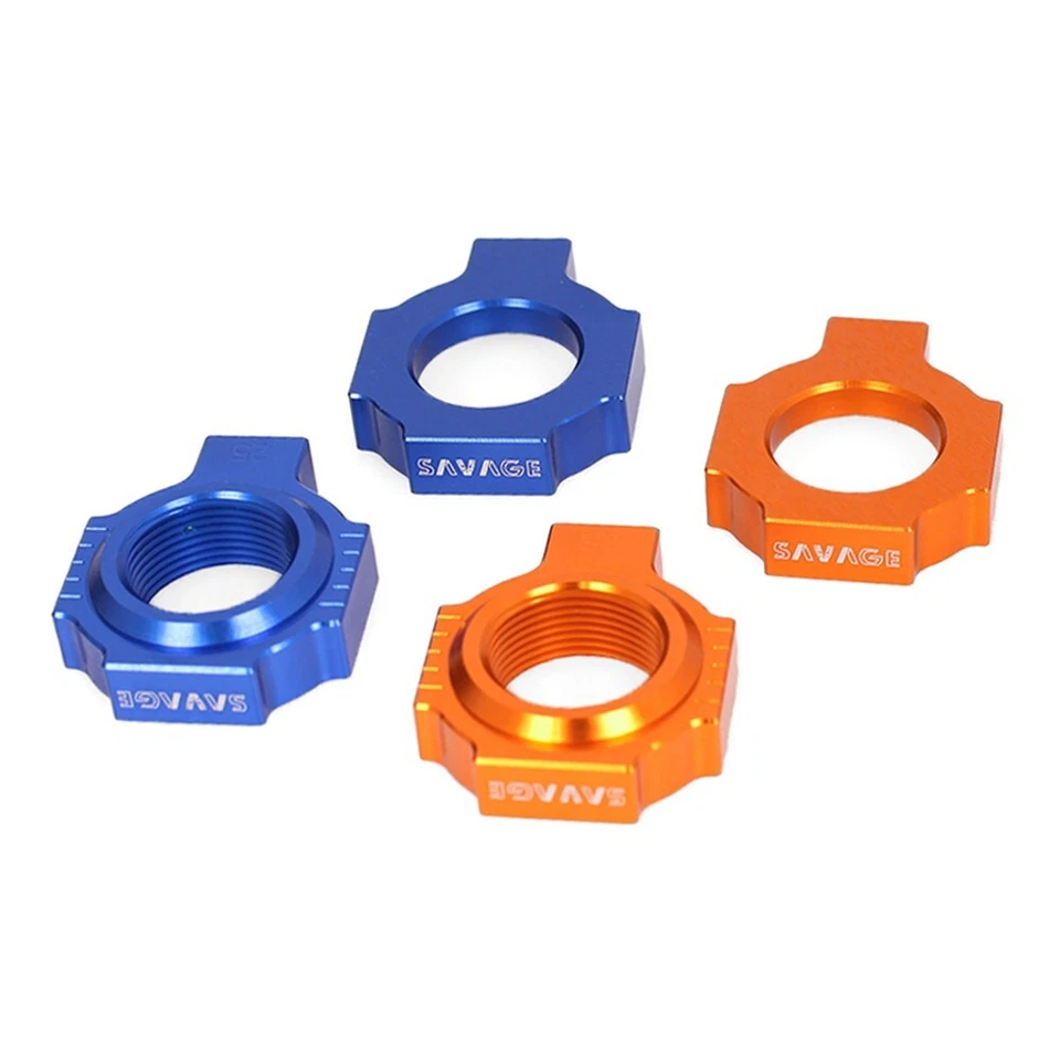 Ajustador de cadena bloques de eje CNC de aluminio para GAS GAS EX250F/350F/450F MC125/250F Foto 3 de 4