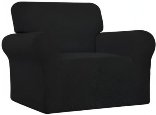 Luxuriöse weiche Spandex Stuhlhusse mit elastischer Passform - schwarz & vielseitige Größen - Bild 9 von 9