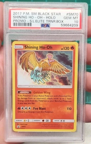 Shining Ho-Oh SM70 Sm Holo PSA 10
