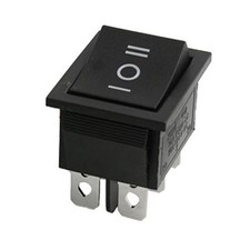 Onoffon 6-pin Dpdt Rocker Switch 3-position Rating 15a 250v20a 125v Ac Dc Onoffon 6-pin Dpdt Rocker Switch 3-position Rating 15a 250v20a 125v Ac Dc