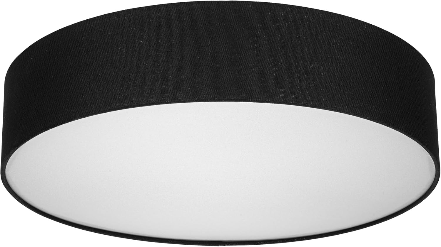 Lampada Soffitto Tonda 50cm: Plafoniera Tessuto Robusta e Luminosa