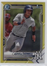 2021 Bowman Chrome Prospects Yellow Refractor 52/75 Antonio Gomez #BCP-82 1l9q