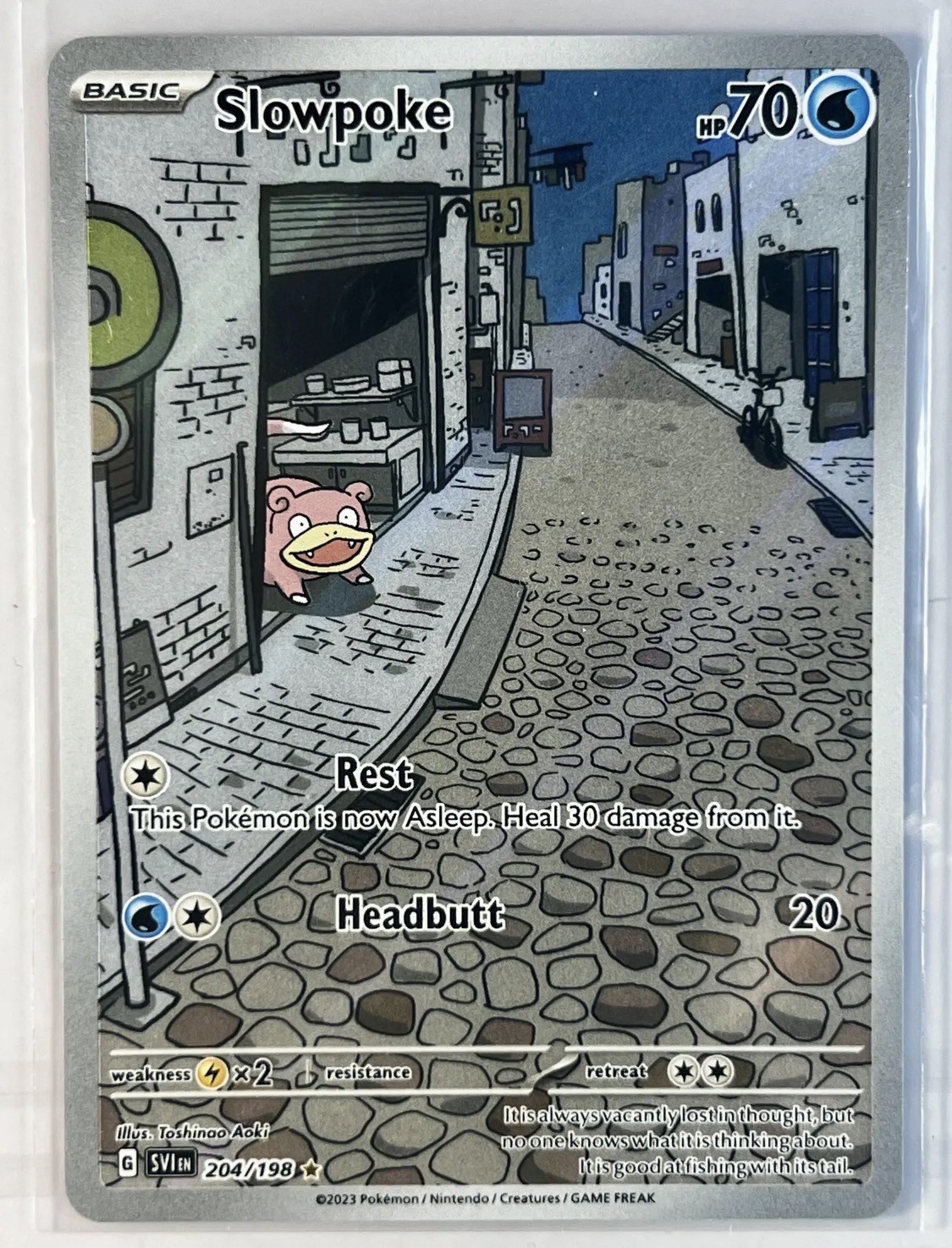 Slowpoke 204/198 SV01: Scarlet & Violet Base Set Holo