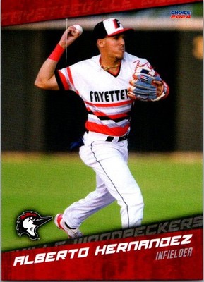 ⭐︎ Hernández⭐︎ Alberto Hernandez 2024 Choice Fayetteville Woodpeckers #08 | eBay