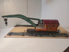Vintage 1931-33 Prewar Lionel No. 810 Derrick Crane Car Works VG Condition