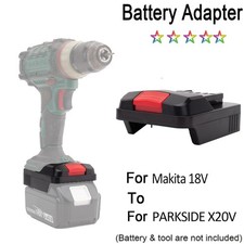 For Makita 18V Lithium Battery Adapter to for PARKSIDE 20V Cordless Tools