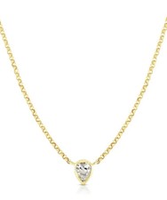 Collana Donna LIU JO LUXURY Collezione ESSENTIAL in Acciaio Gold GOCCIA codice L