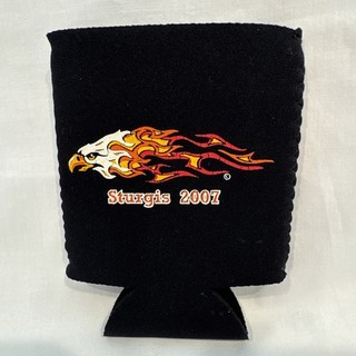STURGIS BEER BOTTLE WRAP KOOZIE COOZIE 2007 Eagle
