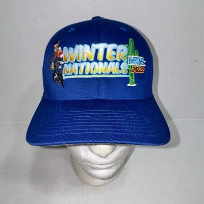 Port Authority Winter Nationals USA BMX 2023 Blue Event Souvenir Flexfit S/M