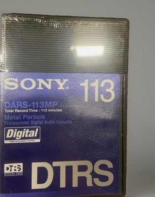 Sony DARS-113MP Hi8mm Digital Audio Recording System Cassette, Neu