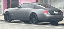 24 Rf22 Gloss Black Wheels Rims For Rolls Royce Wraith 24x9 24x10 5x120