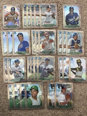 31x 2016 Bowman Draft Chrome MLB Draft History Lot Nolan Ryan Cal Ripken Thomas