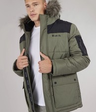 Bench Übergangsjacke Parka Winterjacke Khaki XL Neu